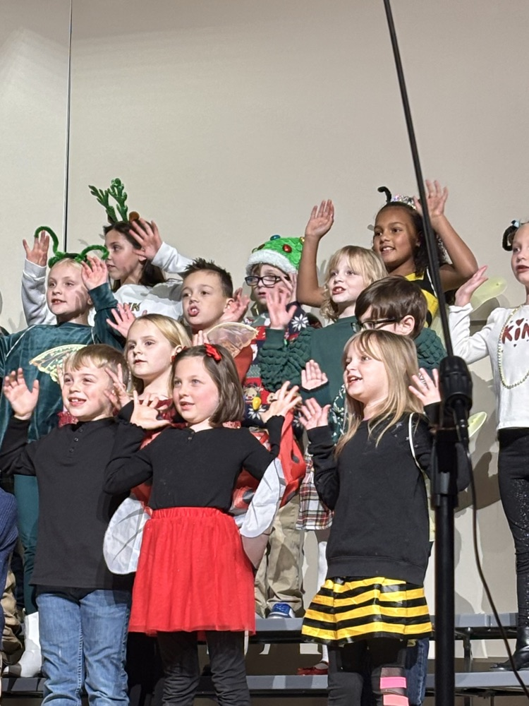 Second Grade Christmas concert