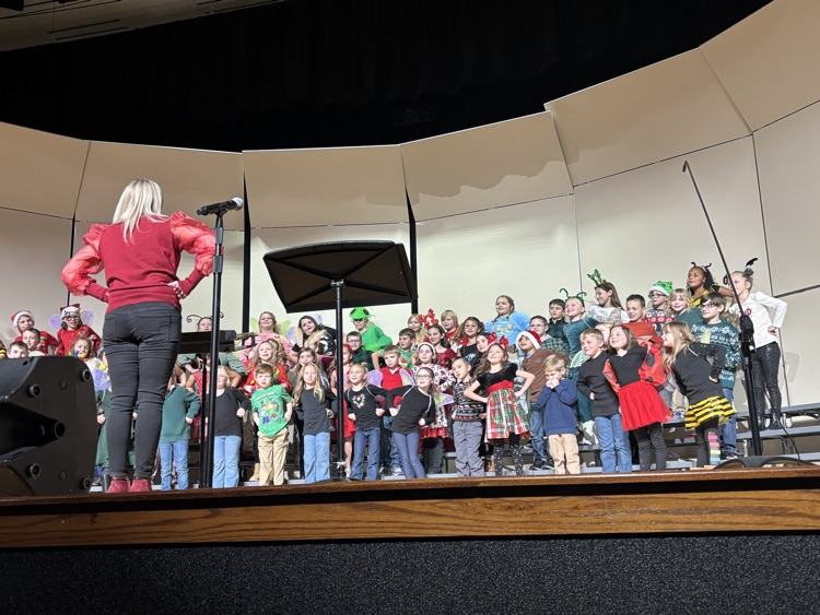 Second Grade Christmas concert