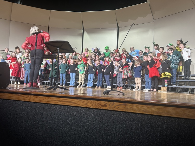 Second Grade Christmas concert