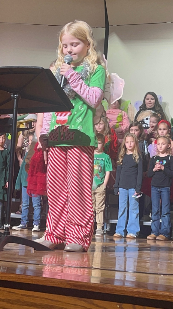Second Grade Christmas concert