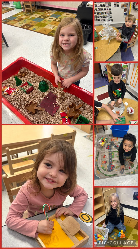 creating alphabet letters with candy canes and gumdrop stacking