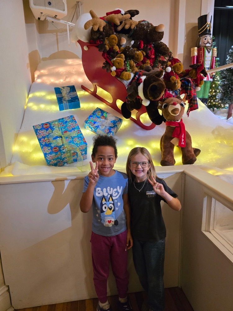 students at Winter Wonderland 