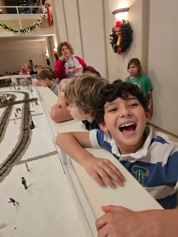 students at Winter Wonderland 