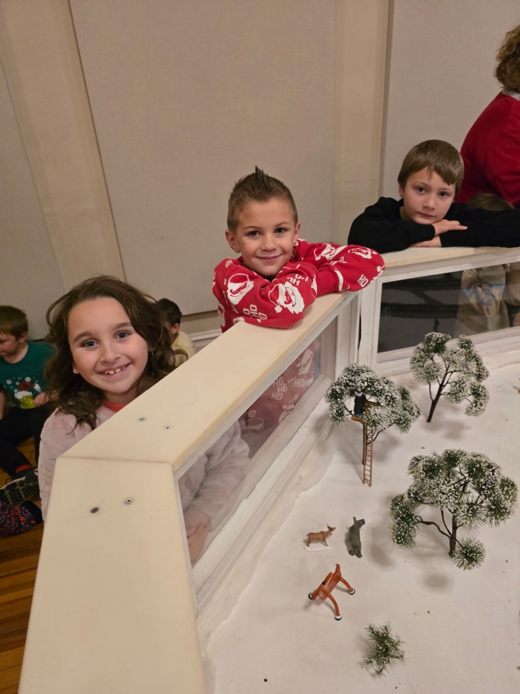 students at Winter Wonderland 