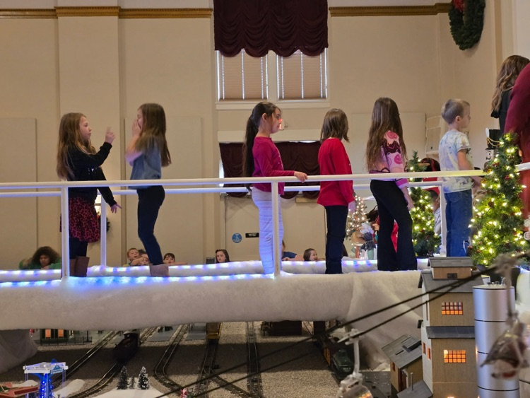 Students at Winter Wonderland