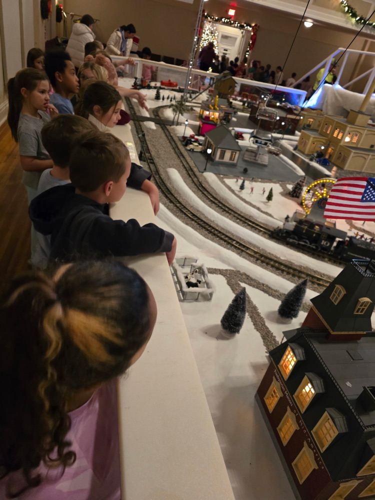 Students at Winter Wonderland