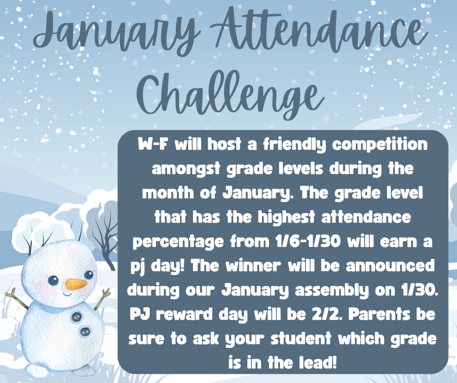 January Attendance Challenge