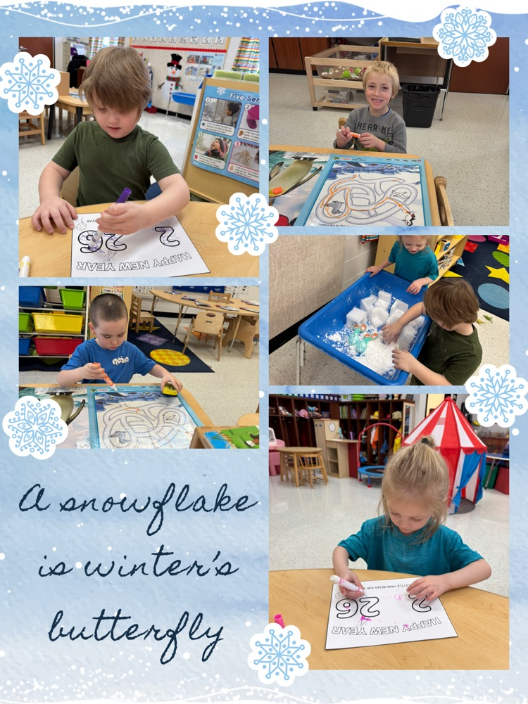 winter preschool activities 