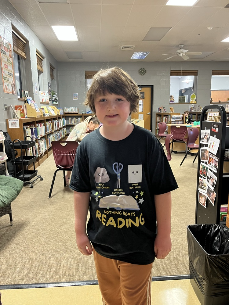 look who earned a reading t shirt