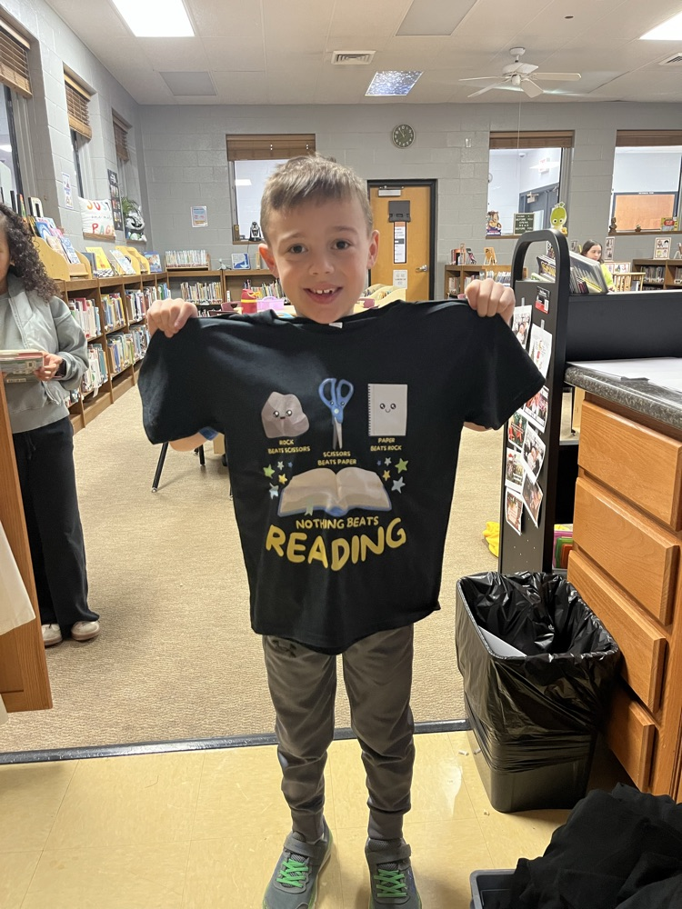 look who earned a reading t shirt