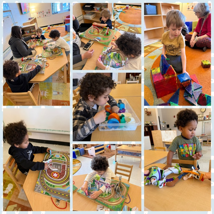 Mrs. Howard’s students learning through play! 