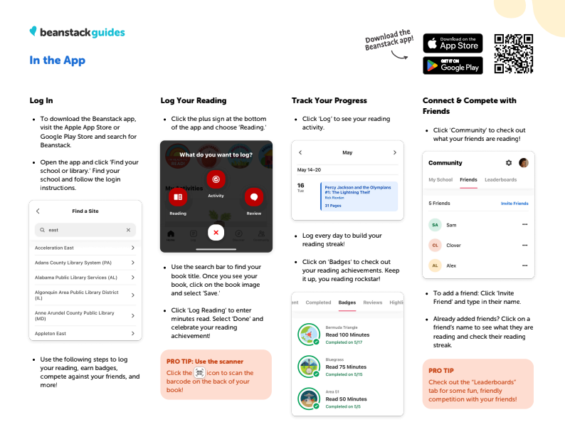 Beanstack information