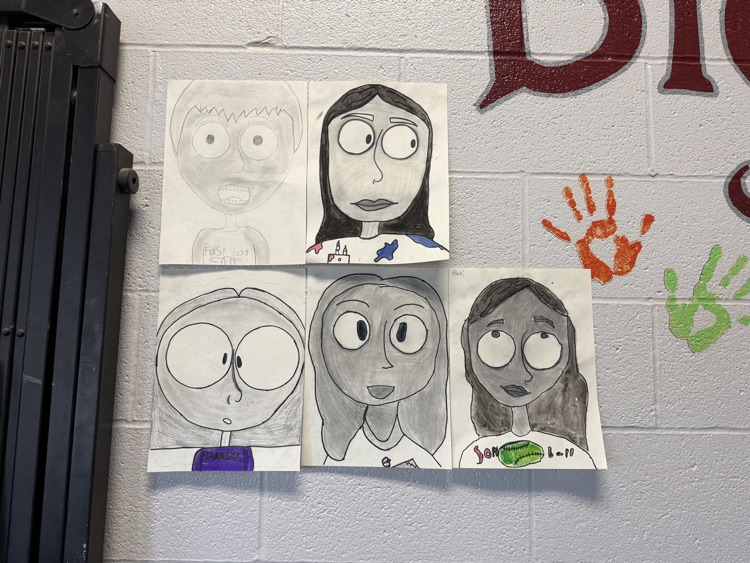 4th grade self portraits