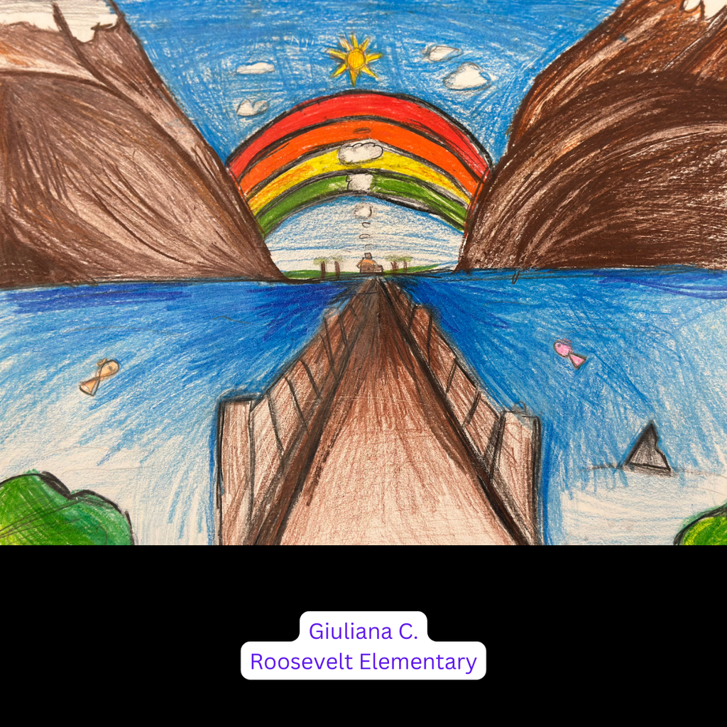 Artwork by Giuliana C from Roosevelt Elementary