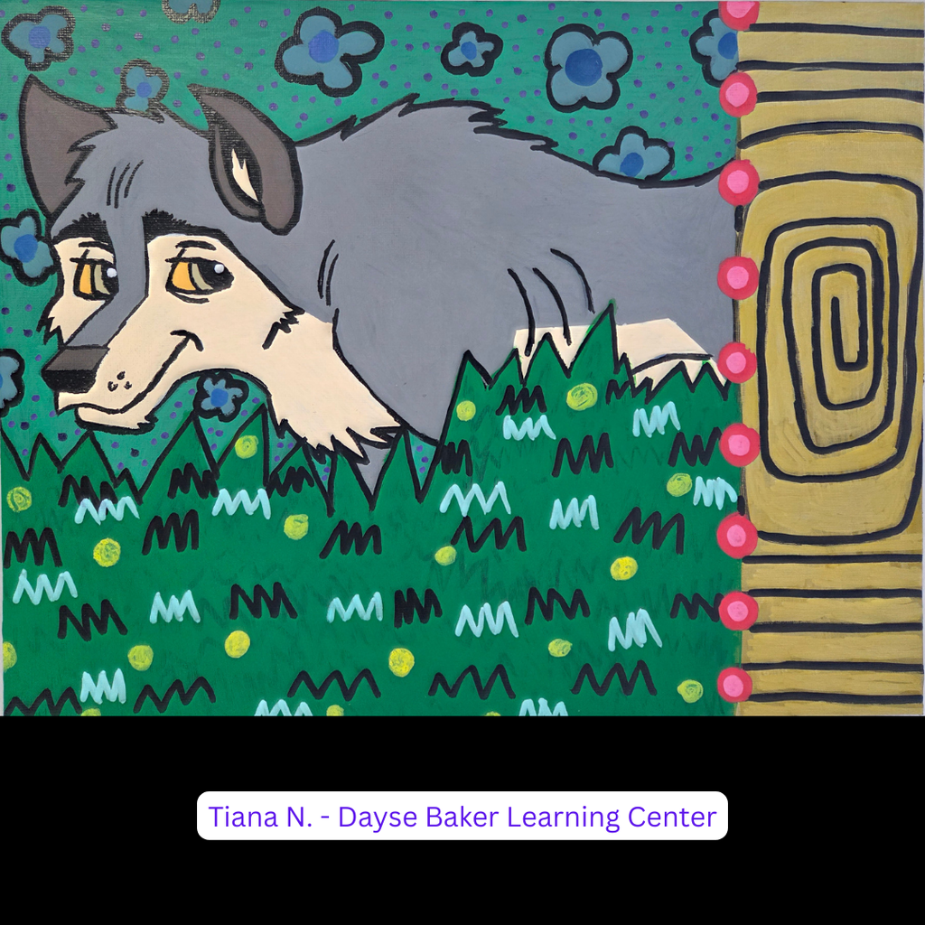 Artwork by Tiana N Dayse Baker Learning Center
