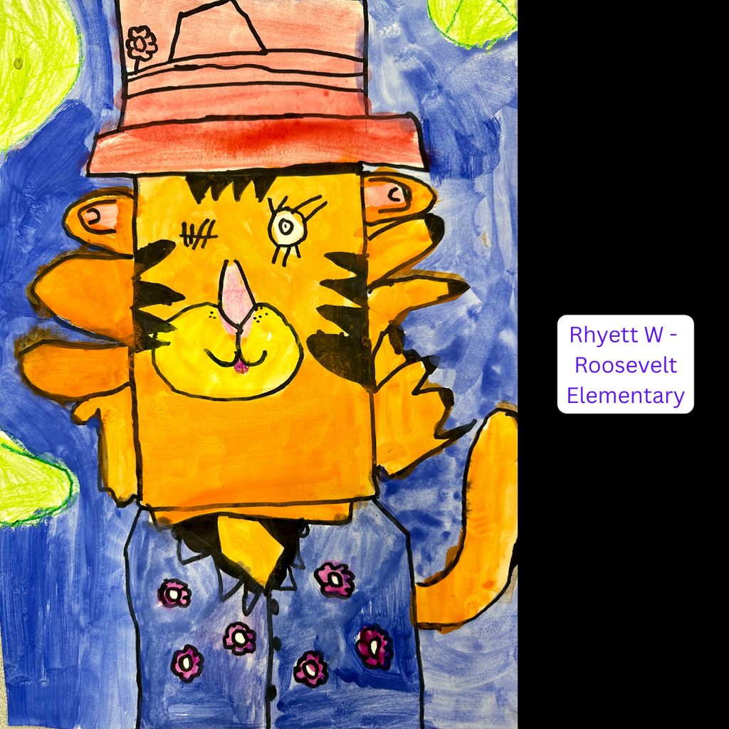 Artwork by Rhyett W from Roosevelt Elementary
