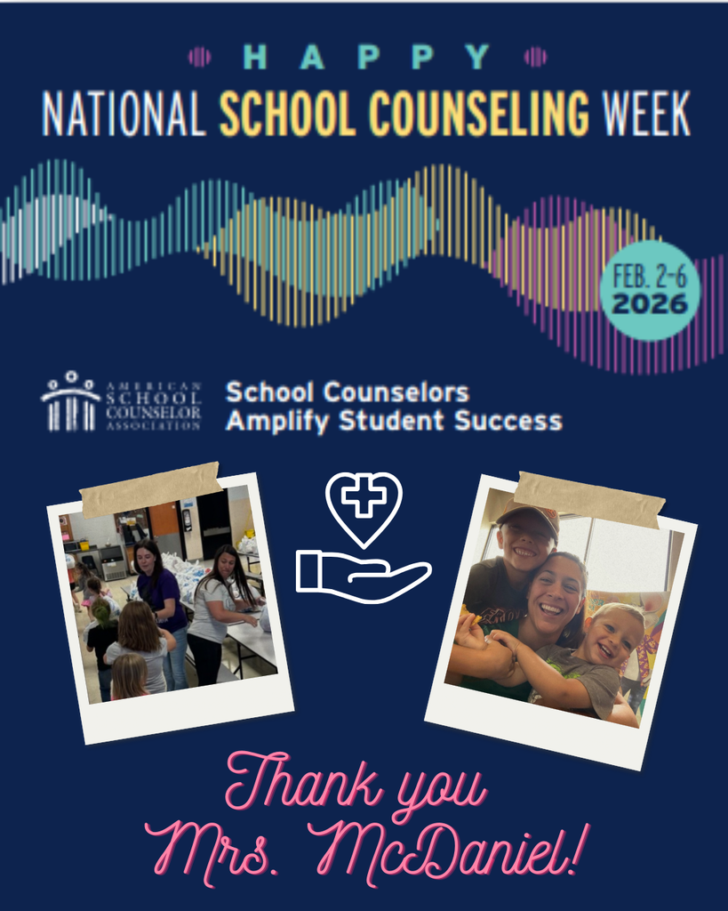 Happy National School Counseling Week - Thank you Mrs. McDaniel!