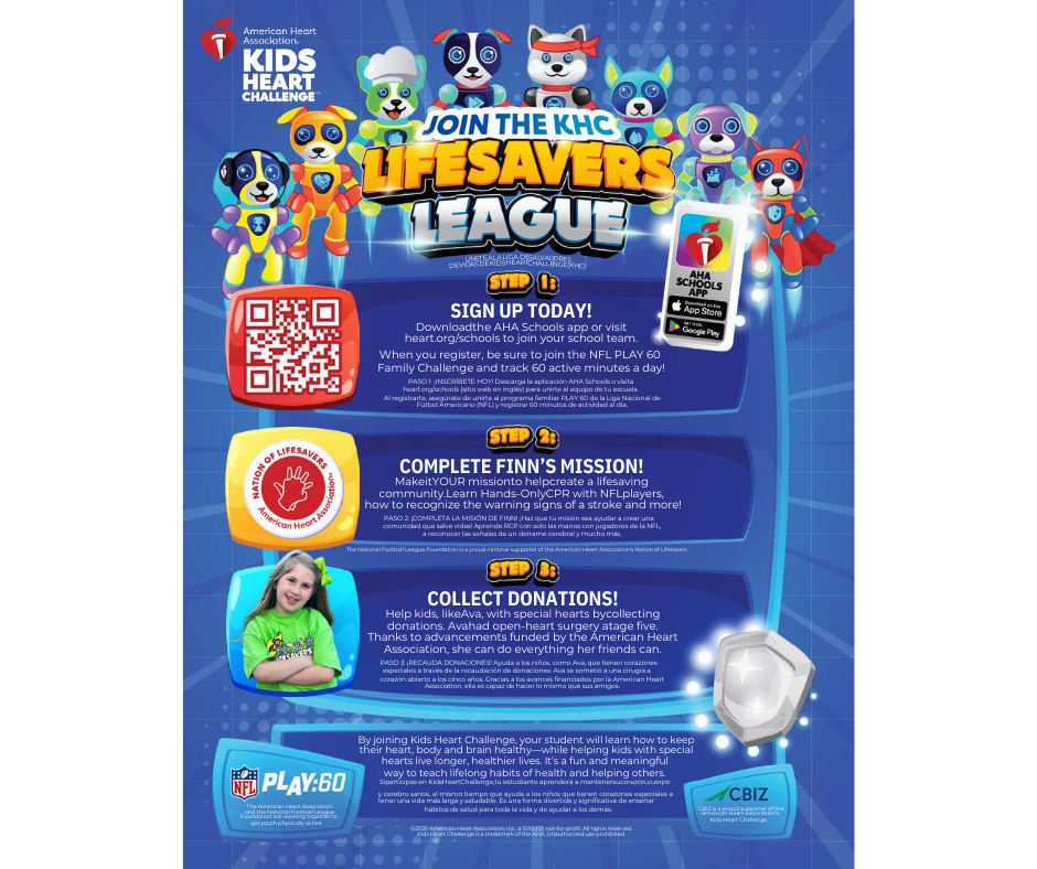 Heart Fundraiser page 1