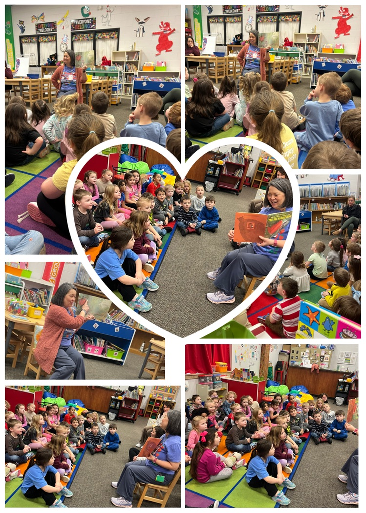 PreK library fun with Mrs. Davis 