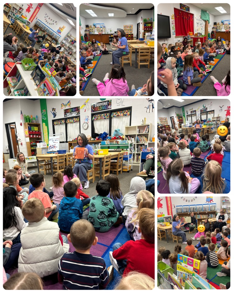 PreK library fun with Mrs. Davis 