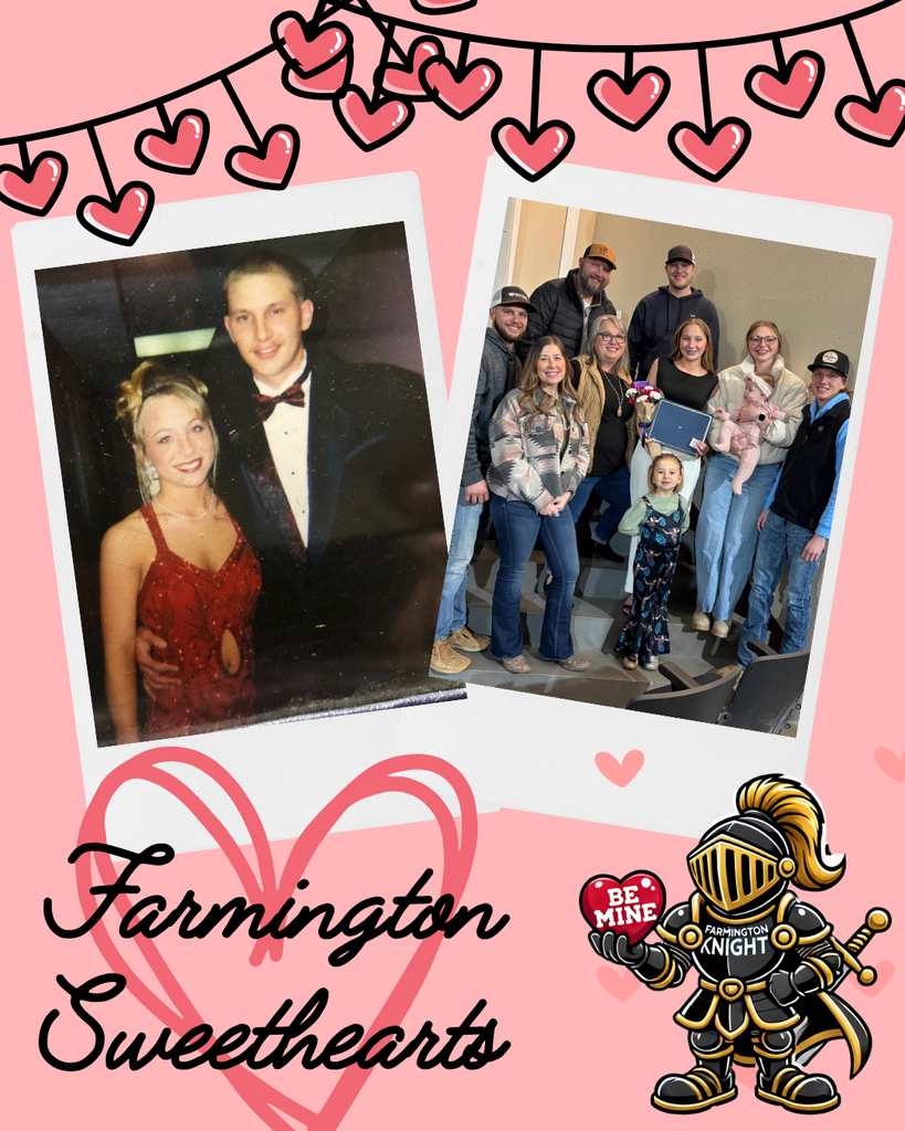 Keith and Tika Moon in High School and Keith and Tika Moon with family now. 