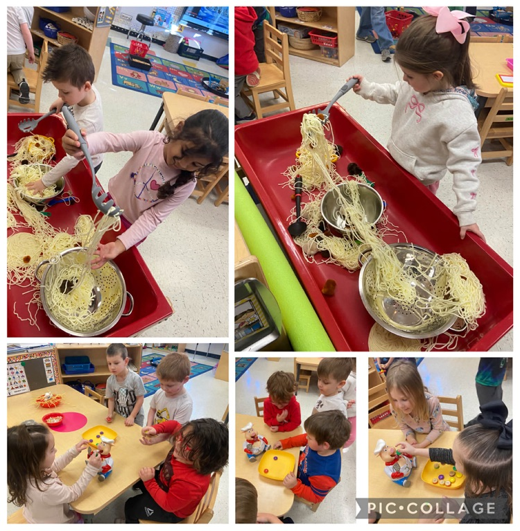 preschoolers grocery shopping 