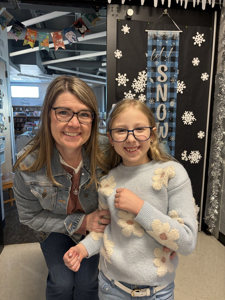 student and teacher look alike