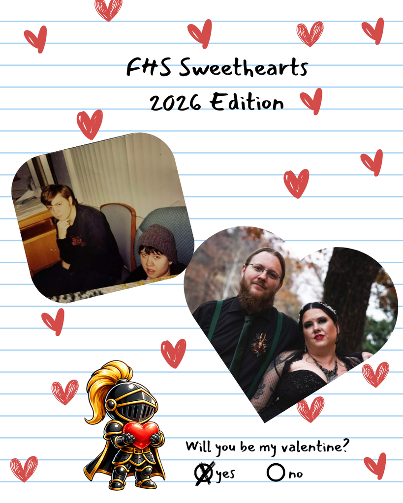 Andrea and Kevin then and now