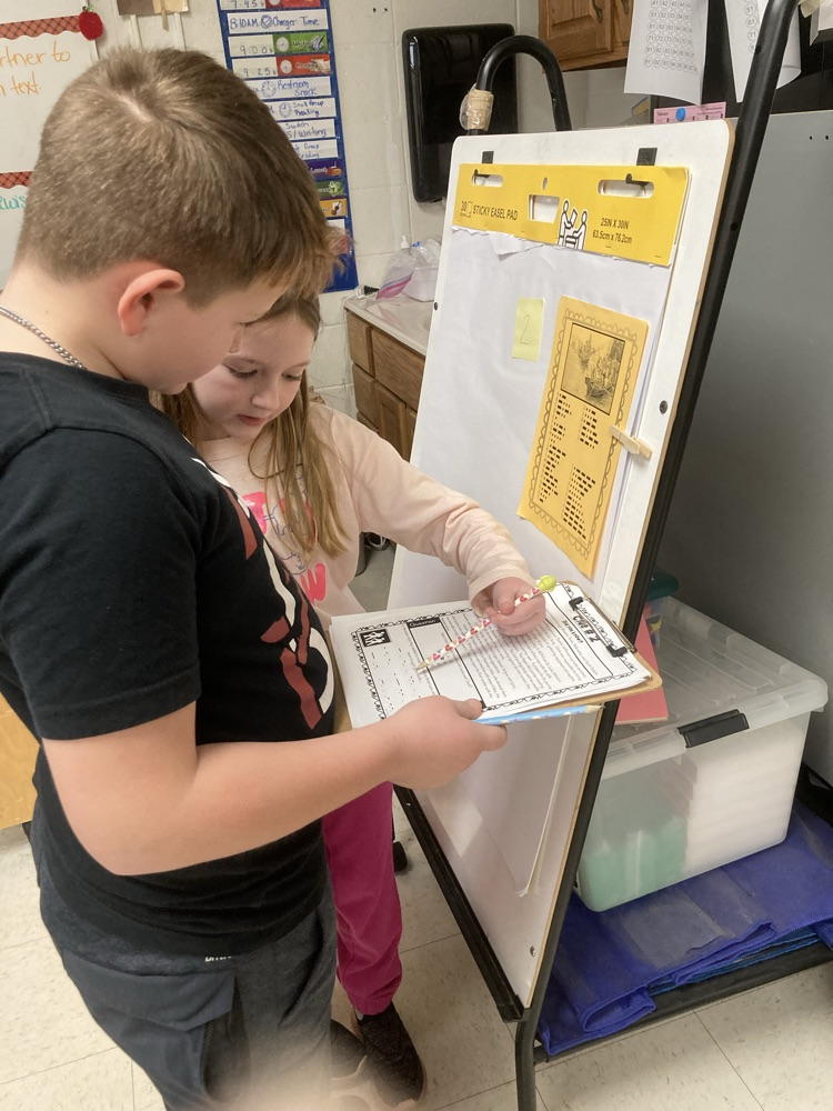 students working together