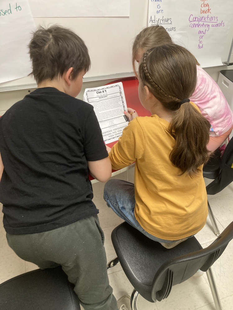 students working together