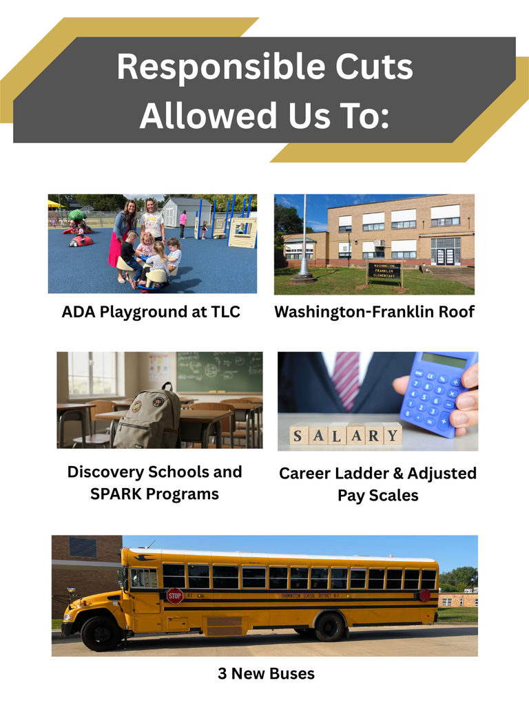 responsible cuts allowed us