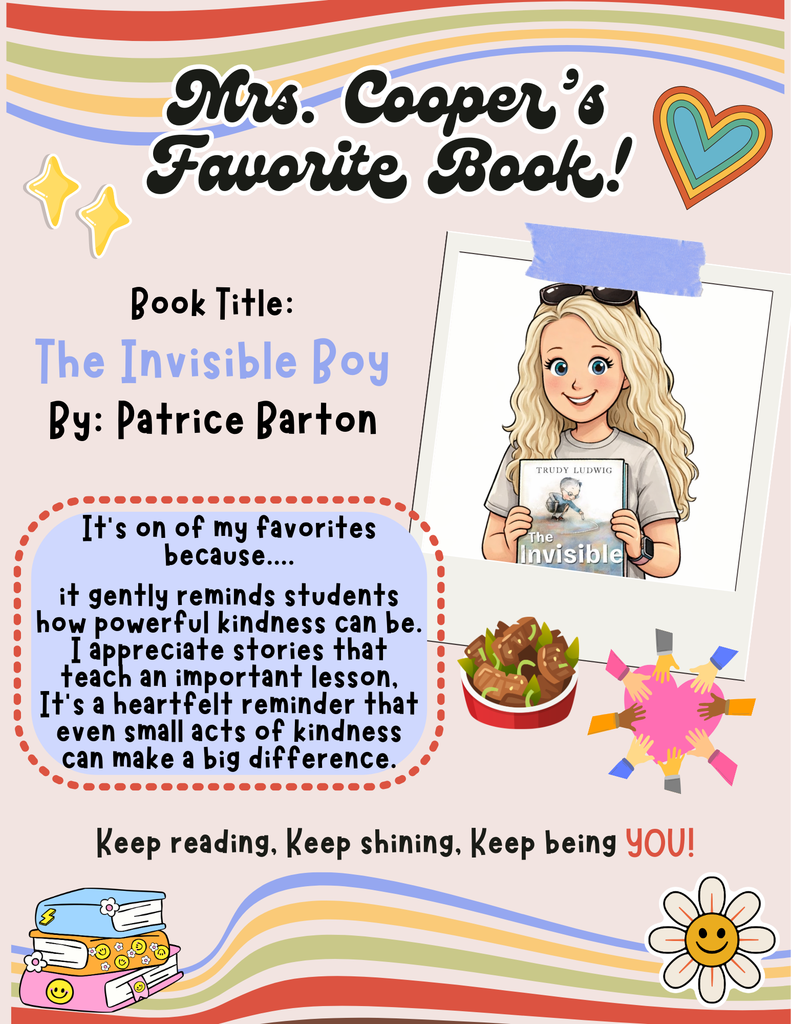 Mrs. Cooper's Favorite Book! 