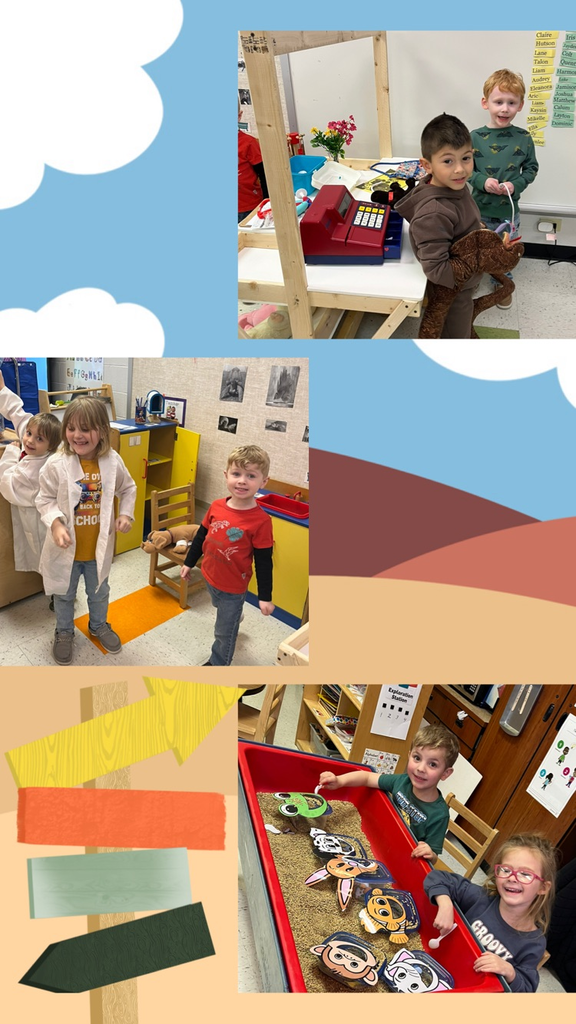 preschool pet theme stations