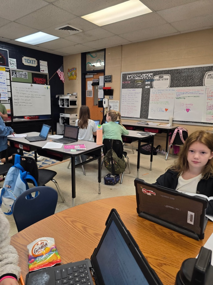 Peer reviewing their American Revolution narratives. 