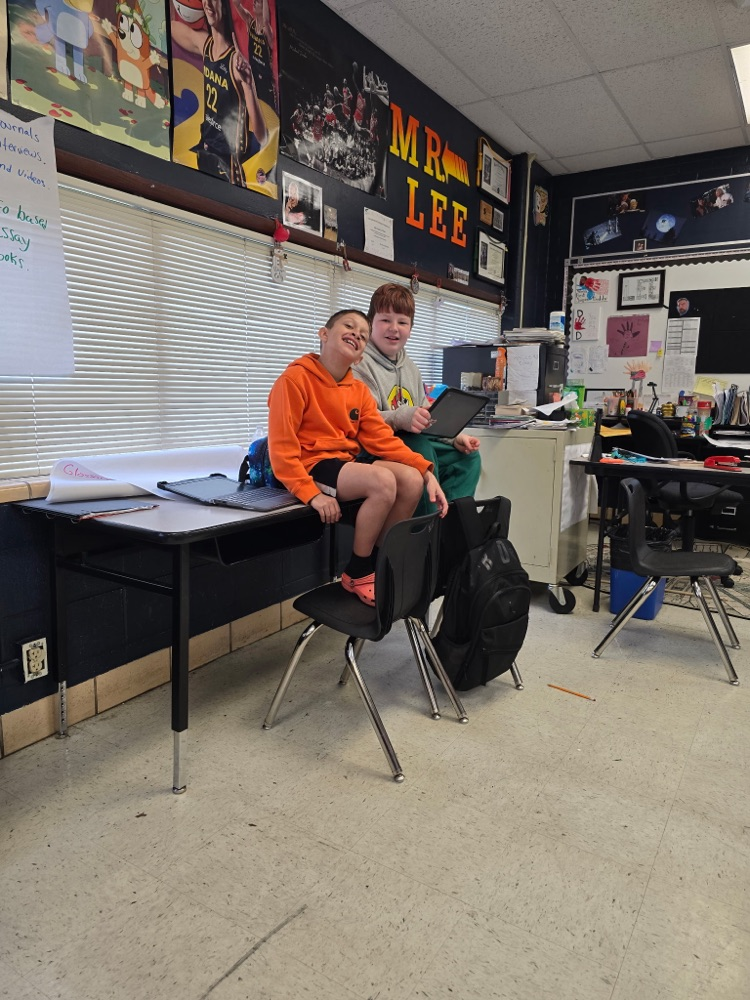 Peer reviewing their American Revolution narratives. 