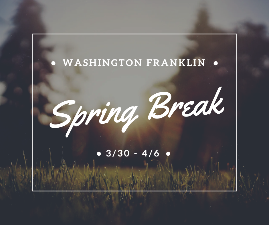 spring break 3/30-4/6