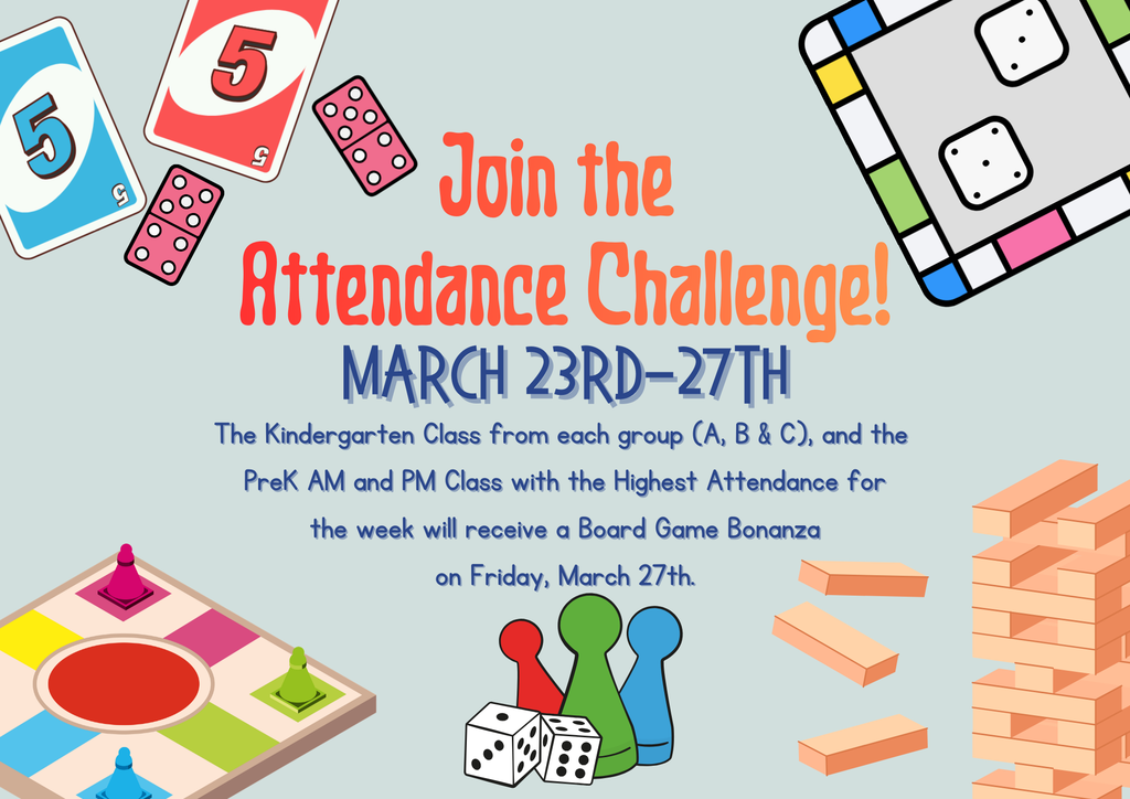 Board Game Challenge Flyer