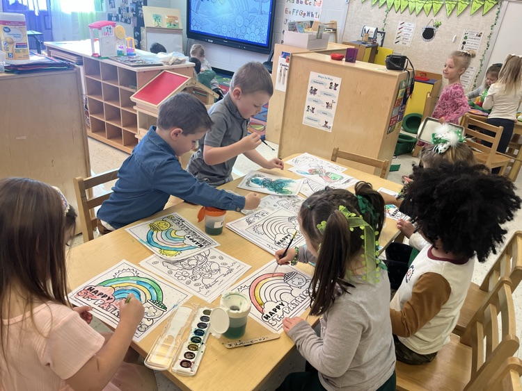 preschool painting craft