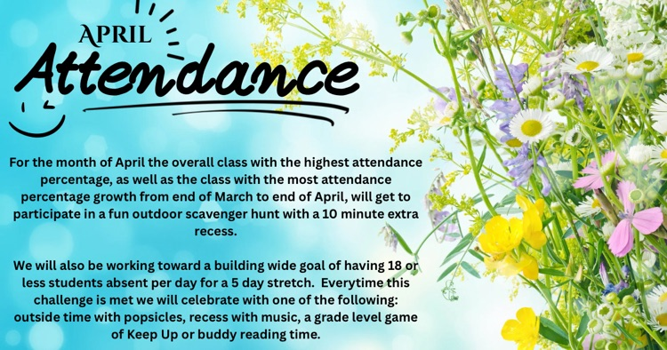 April attendance challenge! 