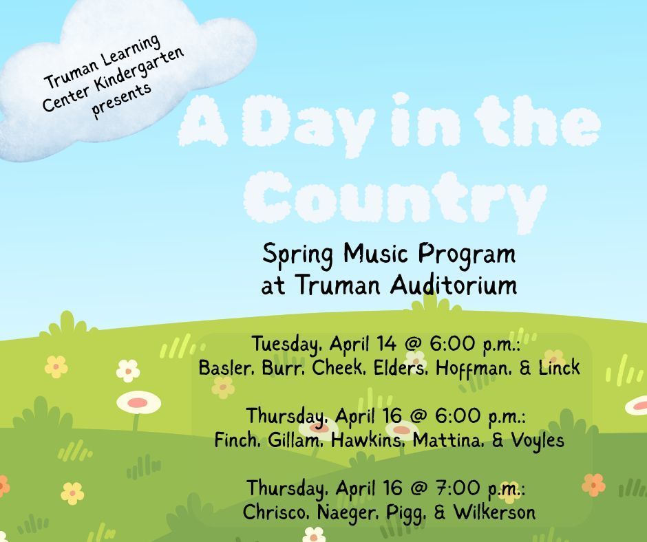 Music Program Flyer