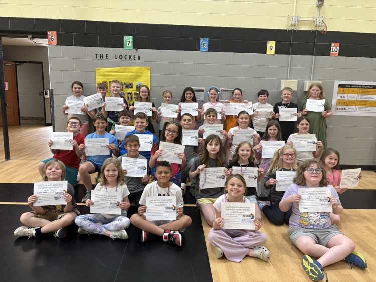 third and fourth grade share note recipients
