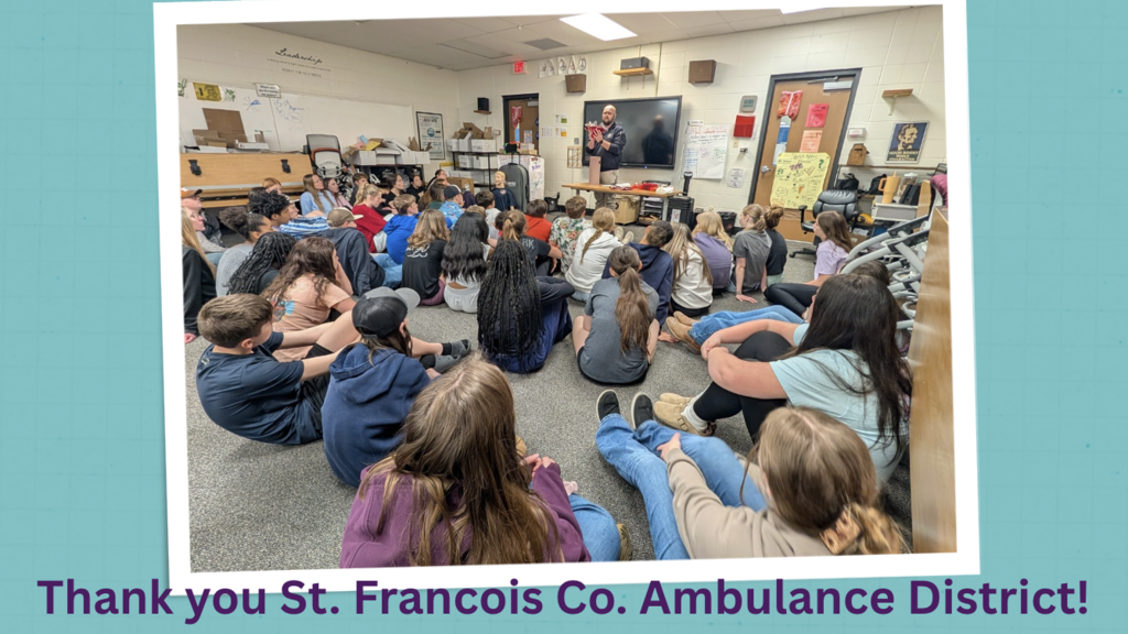 Thank you St. Francois Co Ambulance District
