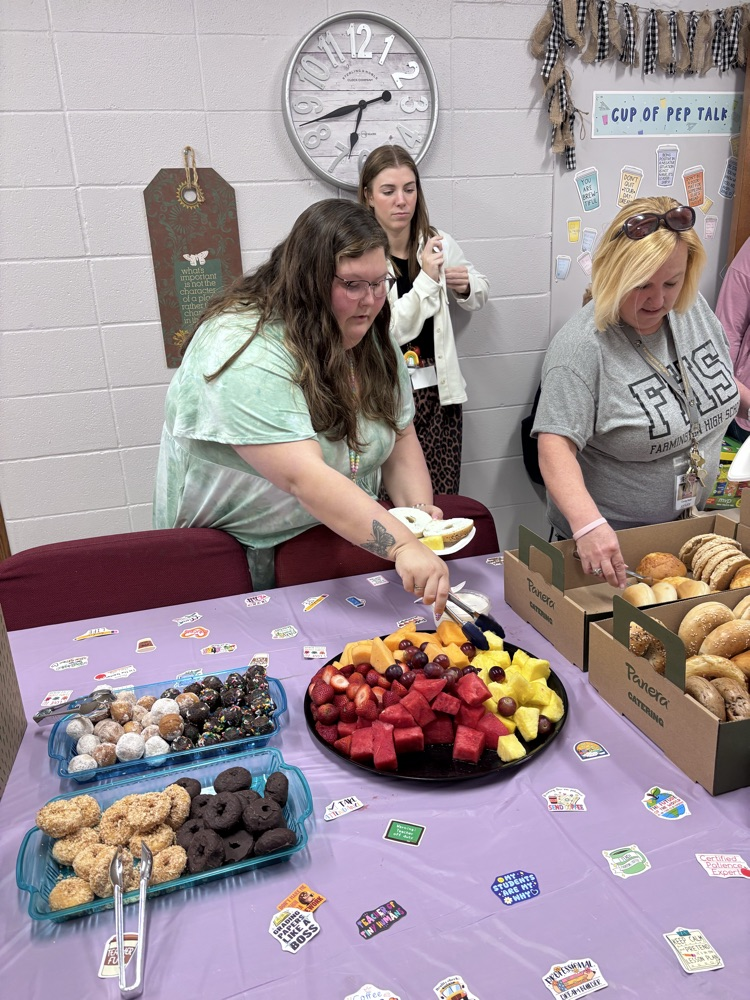 staff breakfast