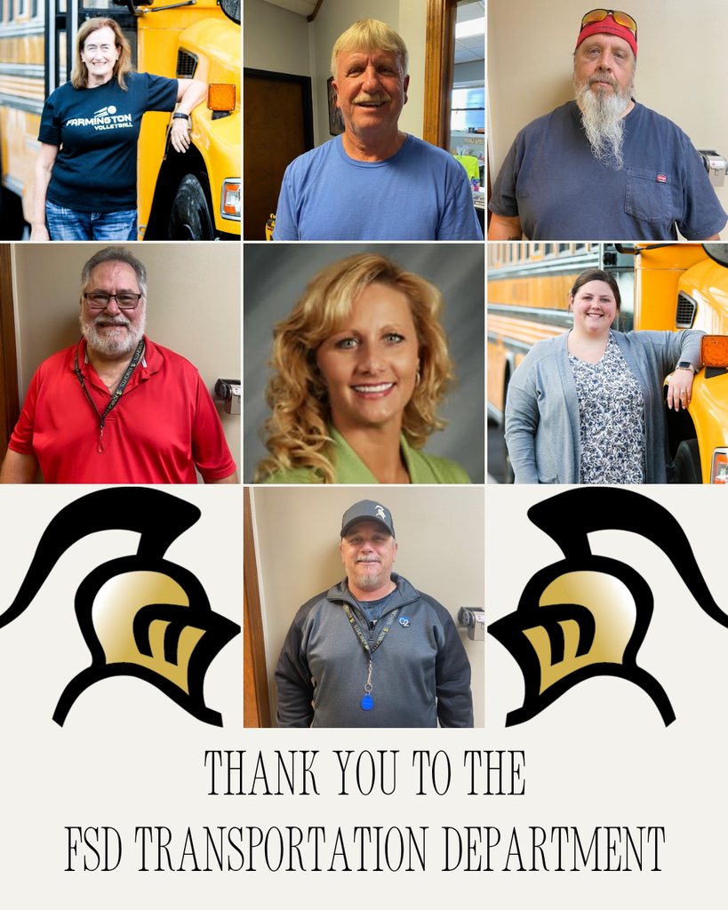 Thank you to the transportation department