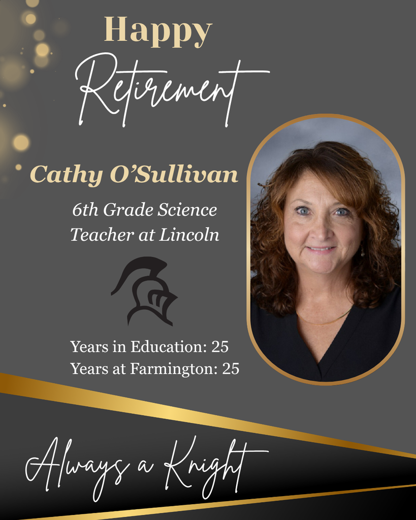 Happy Retirement to Cathy O'Sullivan
