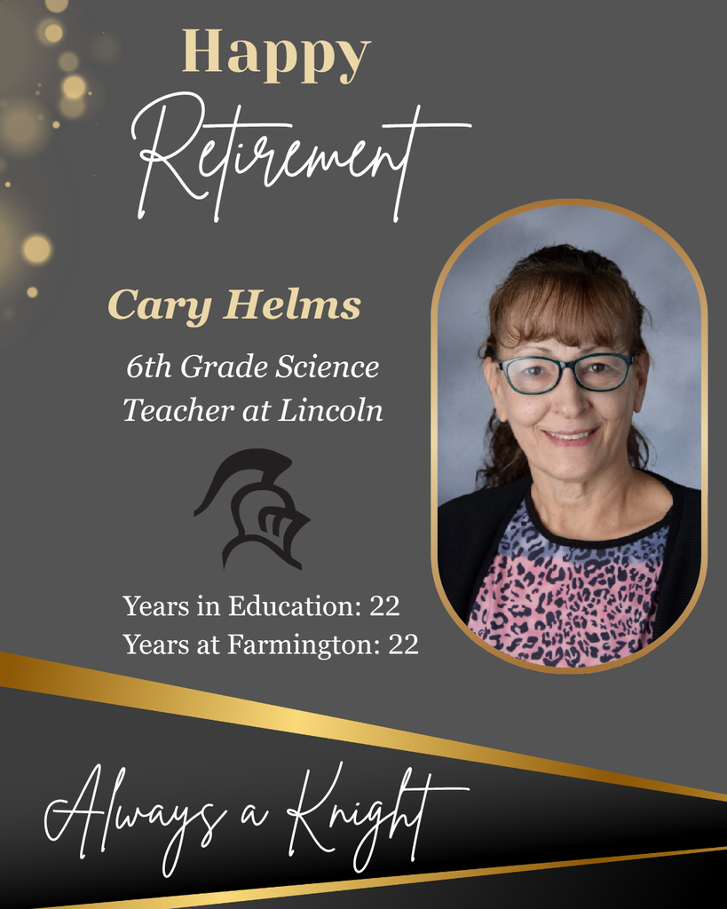 Happy Retirement to Cary Helms