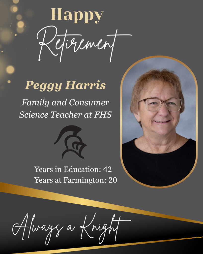 Happy Retirement to Peggy Harris