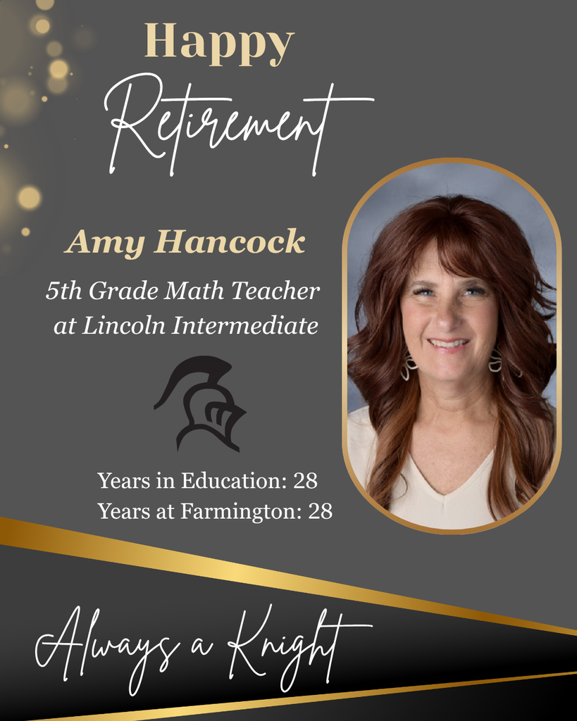 Happy Retirement to Amy Hancock