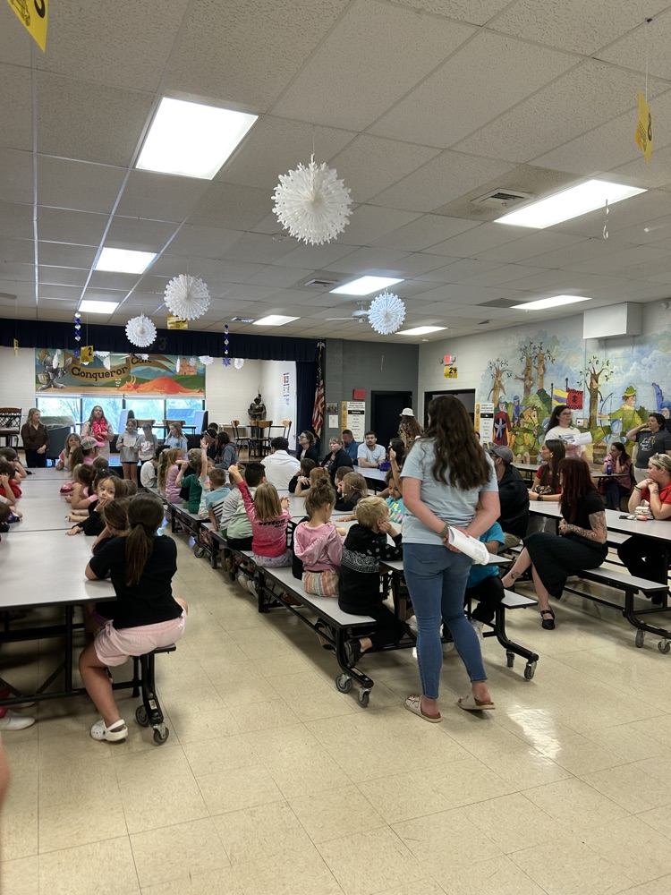 special visitors for fly up day!