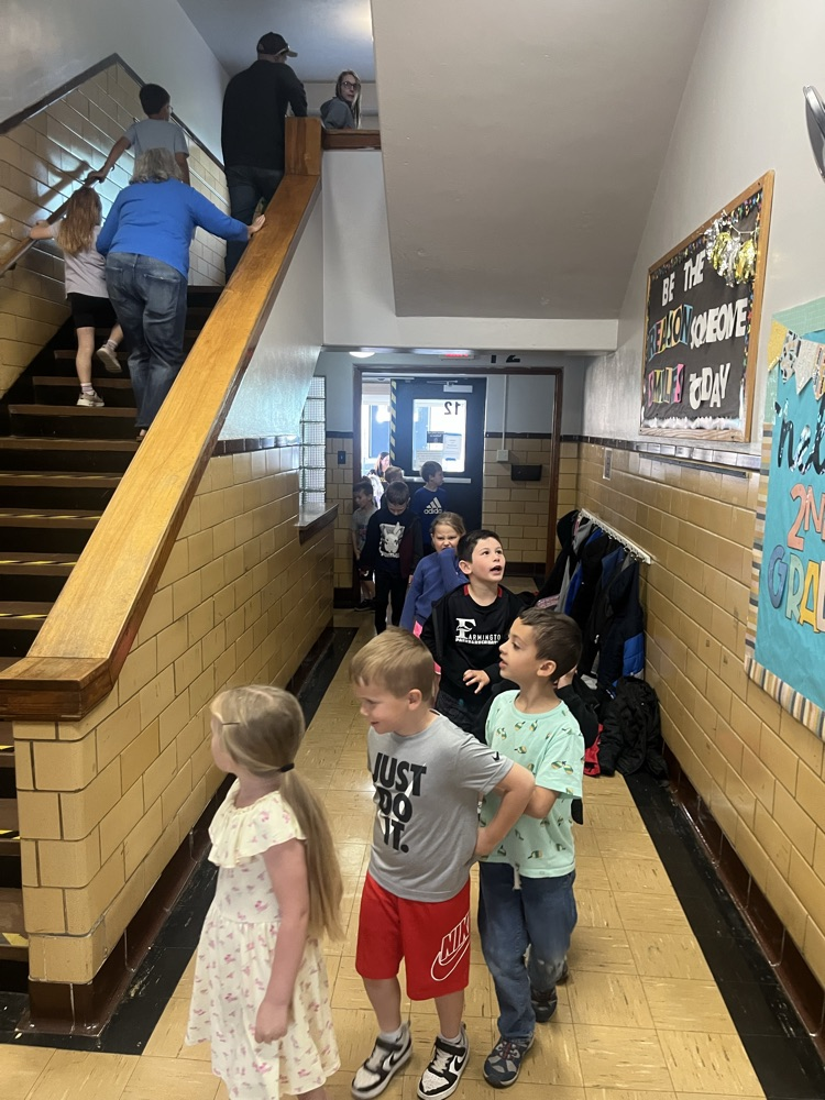 special visitors for fly up day!